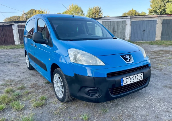 Peugeot Partner cena 10900 przebieg: 406120, rok produkcji 2009 z Grudziądz małe 46